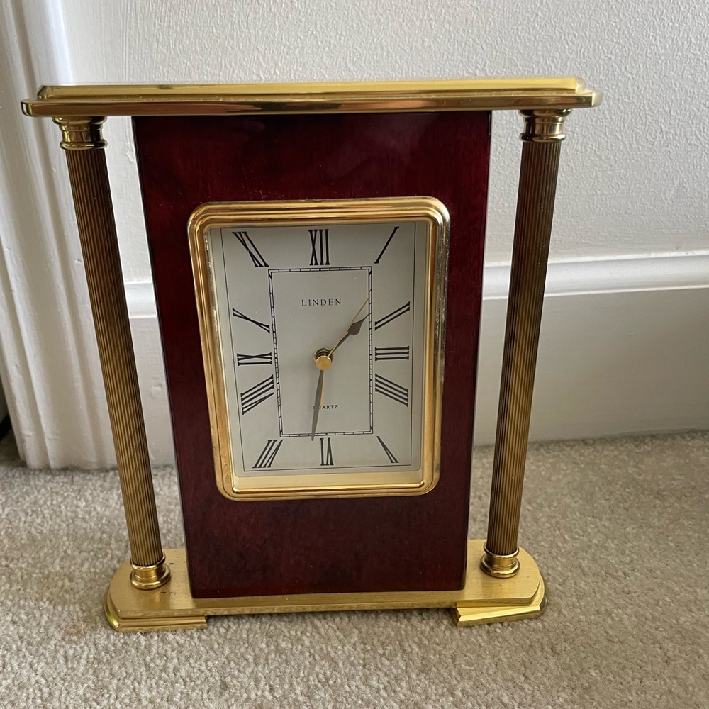 Vintage Linden Mantel clock